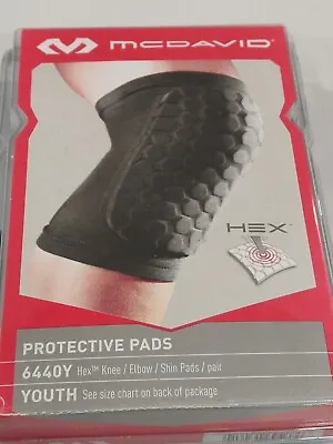 Mcdavid 6440 Hex Knee Pads/ Elbow Pads/ Shin Pads  YOUTH • $14.88