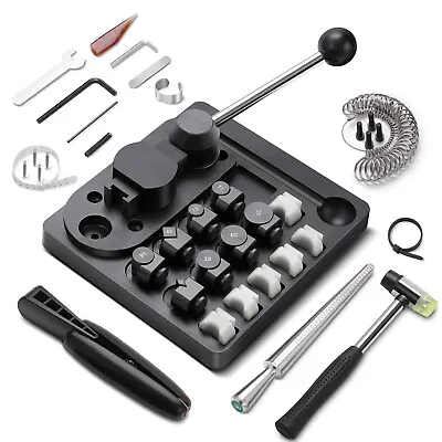 Ring Bender Tool W/ Nylon Dies Jewelry Making Ring Metal Bending Tool Spoon Ring • $105.99