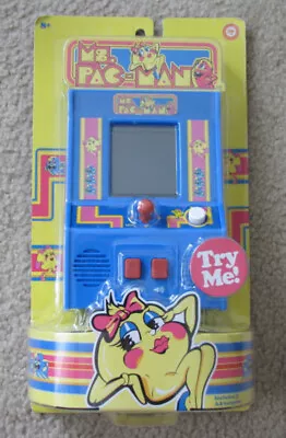 BRAND NEW Ms. Pac-Man Mini Table Top Aracade Machine Tabletop Game Micro 09614 • $19.95