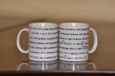 Isle Of Mull Gribun  Stage Numbered Pacenote Printed Mugs • £13