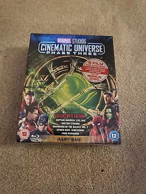 Marvel Cinematic Universe Phase 3 Part 1 (Blu-ray 2018) Sealed New Iron-man Tho • £27