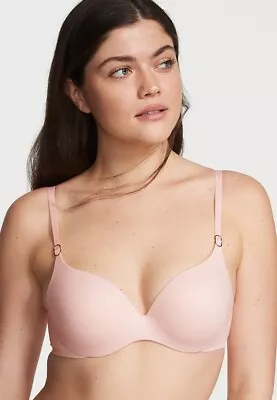 Victoria's Secret Brown 38C Biofit Uplift  Bra Blush Pink.      NS 3 • $24.99