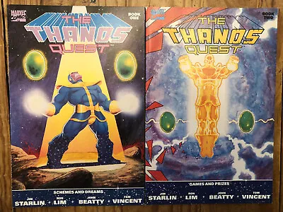 Thanos Quest 1 & 2 Complete Series   Jim Starlin • $29.99