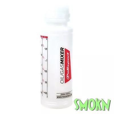 Premix Oil Mixing Bottle For 2 Stroke MX Enduro & Trials Bikes 250ml Polisport • £10.99