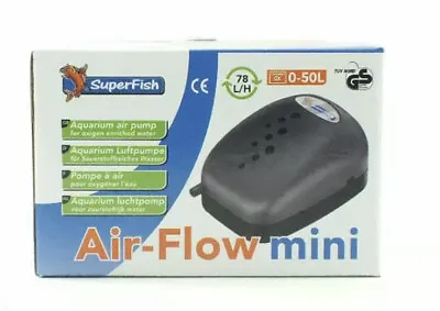 £9.95 • Buy Superfish Airflow Mini,  Outlet Aquarium  Air Pump Oxygenator