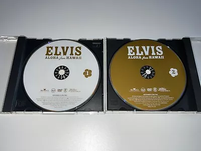 Elvis - Aloha From Hawaii (DVD 2004 2-Disc Set) DISCS ONLY - NO CASE • $14.99