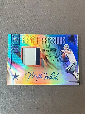 2018 Mike White Illusions Patch Auto First Impressions (gorgeous Patch) • $20