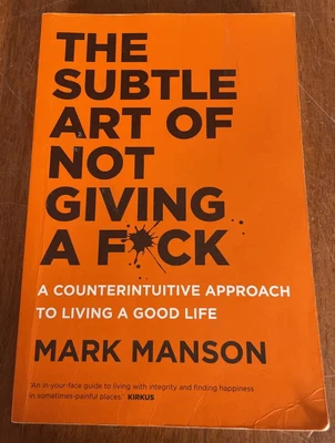 $8 • Buy The Subtle Art Of Not Giving A F*Ck By Mark Manson