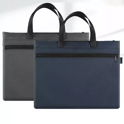 Cloth Handbag Office A4 Document Bag File Folder Briefcase Business Package • $19.50