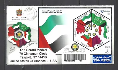 UAE 2009 Loaded Registered Cover • $2