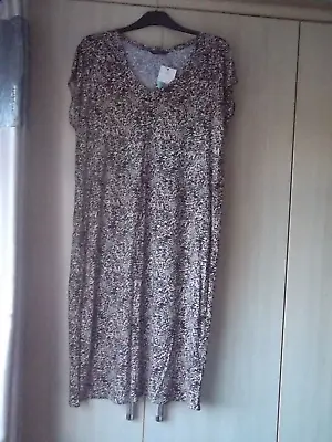 Bnwt Size 16 Short Sleeved Beachwear Dress From  Marks & Spencer • £14.99