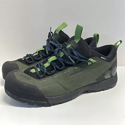 Black Diamond Mission Approach Leather Low Waterproof Shoes Size USM 10 BD580032 • $99.98