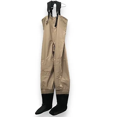 CABELA'S Premium Breathable Stocking-Foot Fishing Waders 4MOST® Dry Plus Med Reg • $49.99