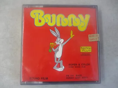 Vintage Looney Tunes Bugs Bunny Bb 410 Bugs Bunny Gest Boyd Super 8 Film Reel • $9.99