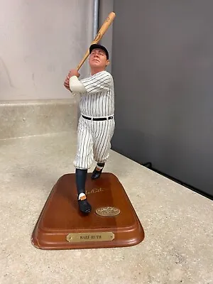 Babe Ruth All Star Figurines By Danbury Mint Pre-owned “Baseball Legend” • $94.95