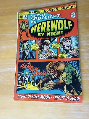 Marvel Spotlight 2 (1972) Werewolf By Night • $200