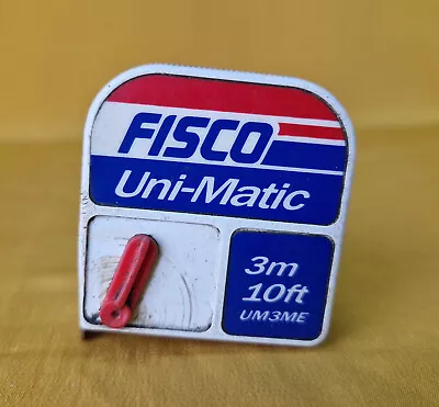 £8 • Buy Fisco Uni-Matic 10ft 3m Tape Measure, Retro/Vintage