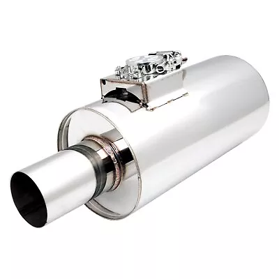 Exhaust Muffler Varex Stainless Steel Round Exhaust Muffler 3.5  Center ID 3.5  • $405