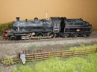 £14.50 • Buy Hornby 00 Gauge BR Class 2 Steam Loco /Tender 2-6-0-46400 - BR Lined Black -NR