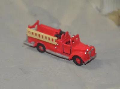 N Scale 1940's Chevy Chevrolet Semi Cab  Fire Truck Engine 3D Print Unpainted • $8.99