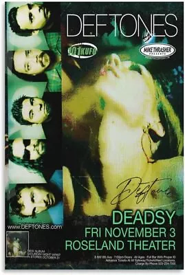 Deftones Poster Saturday Night Wrist Album Vintage Cover Poster Decorative Print • $14.90