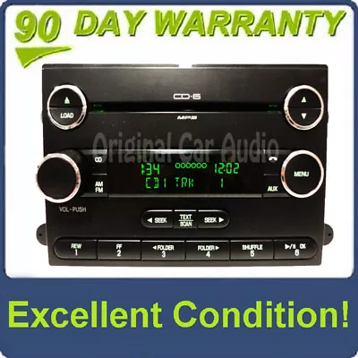 08 09 10 11 FORD Expedition AM FM Radio Stereo AUX 6 Disc Changer MP3 CD Player • $375