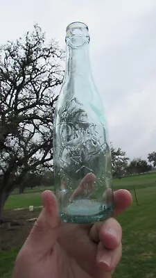 Ca 1910  LOS ANGELES CALIFORNIA LOS ANGELES STAR SODA WORKS WESTERN SODA BOTTLE • $35