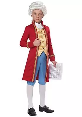 Classical Composer Amadeus Mozart Renaissance Fancy Dress Up Halloween Costume • $44.90