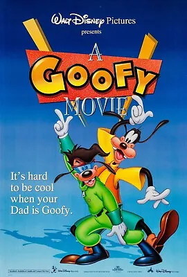 1995 Disney A Goofy Movie Movie Poster 11X17 Max PJ Peter 🍿 • $12.93
