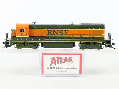 N Scale Atlas 49709 BNSF Railway GE B23-7 Diesel Locomotive #4252 - DCC Ready • $99.95