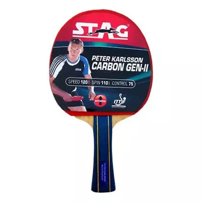 $232.49 • Buy Stag Peter Karlsson Carbon Gen 2 Table Tennis Racket