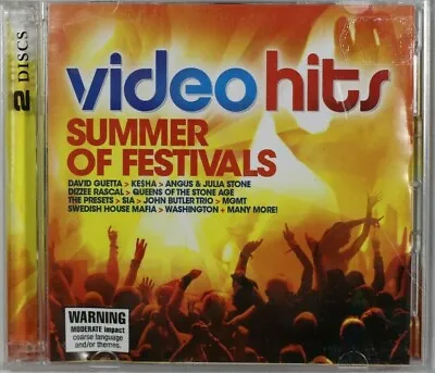 Video Hits Summer Of Festivals - Tame Impala Sia Pnau Ke$ha    - CD (C1496) • £11.15