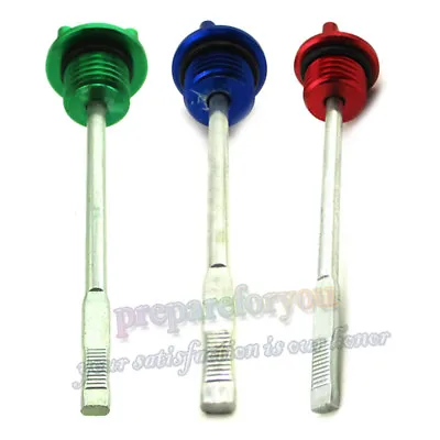 Pit Dirt Bike CNC Engine Oil Dipstick For YX Lifan 125cc 140cc Stomp YCF IMR SSR • £6.91