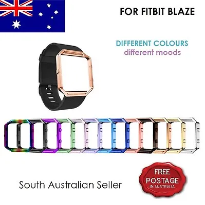 $9.99 • Buy For FITBIT BLAZE Stainless Steel Metal Frame Cover FITBIT BLAZE SA & AU SELLER