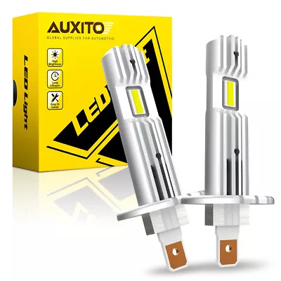 AUXITO H1 LED Headlight Bulb Conversion High Low Beam Lamp Super Bright White 2X • $22.79