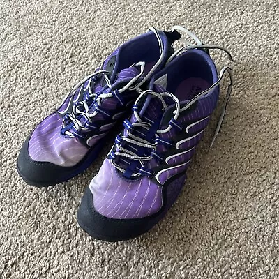 Merrell Womens Barefoot Lithe Glove Trail Running Shoes Purple J89510 Sz 9 US • $29.50