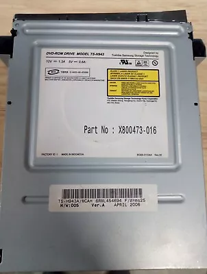 Samsung Toshiba DVD Drive TS H943A For Xbox 360 • $25