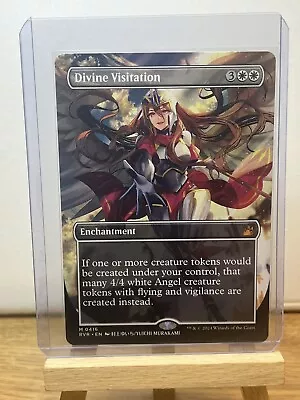 Divine Visitation Borderless Anime Art NM MTG • $14