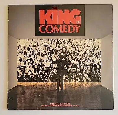 THE KING OF COMEDY Soundtrack Vinyl LP Van Morrison Robbie Robertson 1983 • $10