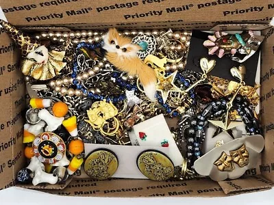 Costume Jewelry Mixed Lot - Funky/Quirky/Clown/Theater  Vintage & Modern  • $20