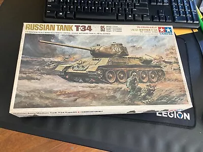 Tamiya 1/35 Russian T34/85 Dual Motorized Push Button Remote Control • $150