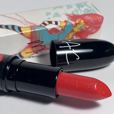 BNIB MAC *FLASH-N-DASH* Glaze Lipstick ~ Red Pink Pearl ~FAFI~ Limited Edition • $46