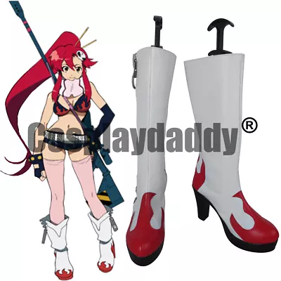 IN STOCK Tengen Toppa Gurren Lagann Yoko Littner Cosplay Shoes Boots X002 • $46.82