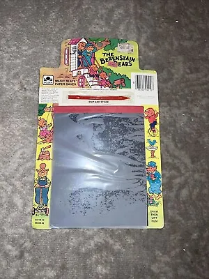 1982 Golden The Berenstain Bears Magic Slate Paper Saver • $20