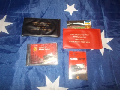 £9.99 • Buy Manchester United Season Ticket Booklets + Extras