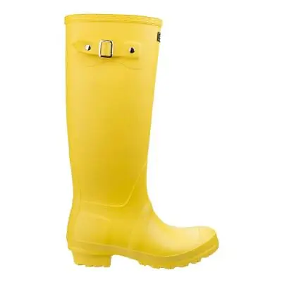 Cotswold Womens Welly Yellow Slip On Sandringham Size UK 3456789 • £34.99