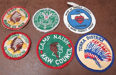 Vintage Official Boy Scouts Of America Merit Badges Lot Reservation Indian Naish • $40