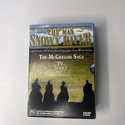 The Man From Snowy River: McGregor Saga Season 1 DVD Region 4 Banjo Patterson • $14.45