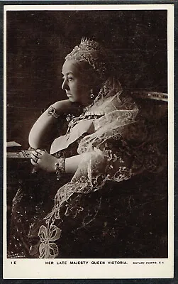 ☆ QUEEN VICTORIA ☆ 1900s Royalty - Rotary Postcard #1E • £5.99