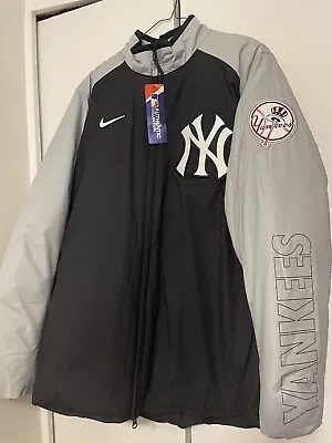 Nike Authentic Collection MLB New York Yankees Dugout Jacket Men’s Large NWT • $90